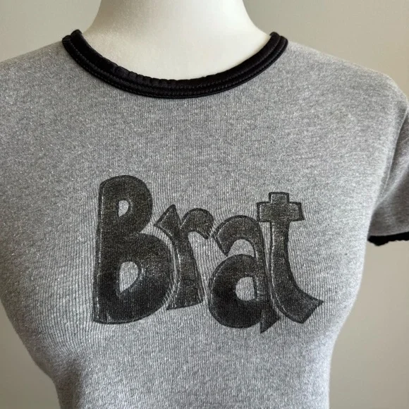 Y2K Brat Crop Top - Picture 5 of 7